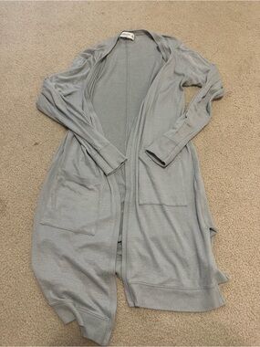 Abercrombie Open Front Long Cardigan
